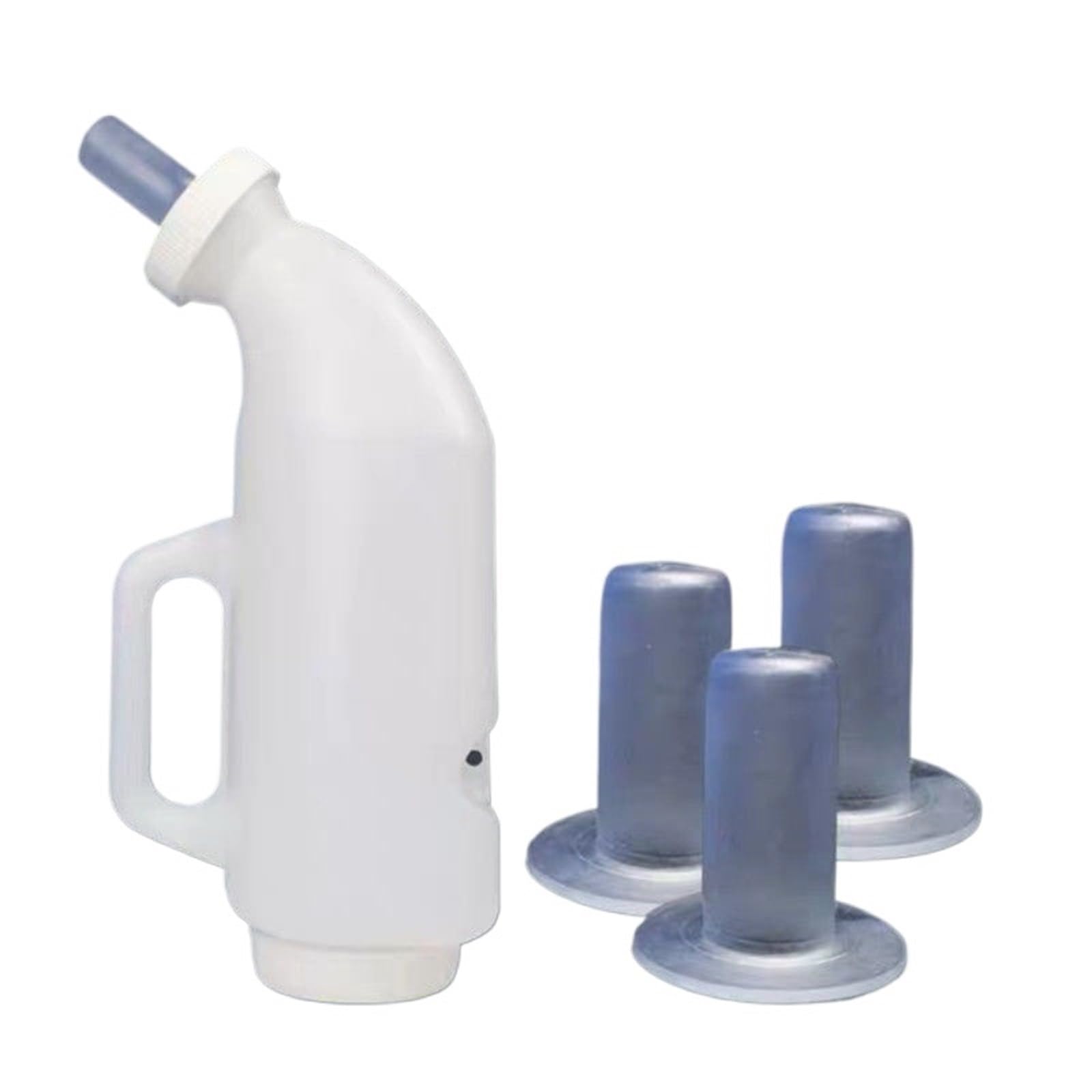 Butelka do karmienia jagniąt, Butelka do karmienia jagnięciny Zagęścić silikonem 1-5L Butelka na mleko cielęce Koza Smoczek weterynaryjny | 2.5L