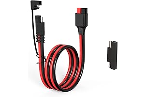 SAE to Anderson Adapter - SAE to Anderson Power Extension Cable with Reverse Polarity Adapter