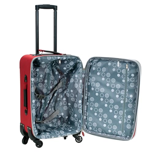 Image of Rockland Polyester Red Carry-On (F2281-RED)