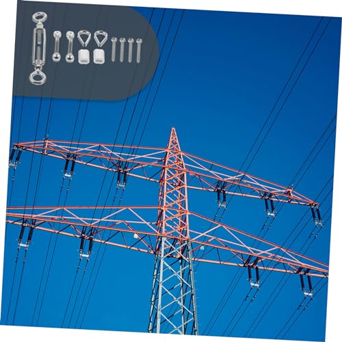 Tensor de cable Zerodeko de acero inoxidable con tuerca de seguridad para tensión confiable miniatura 7