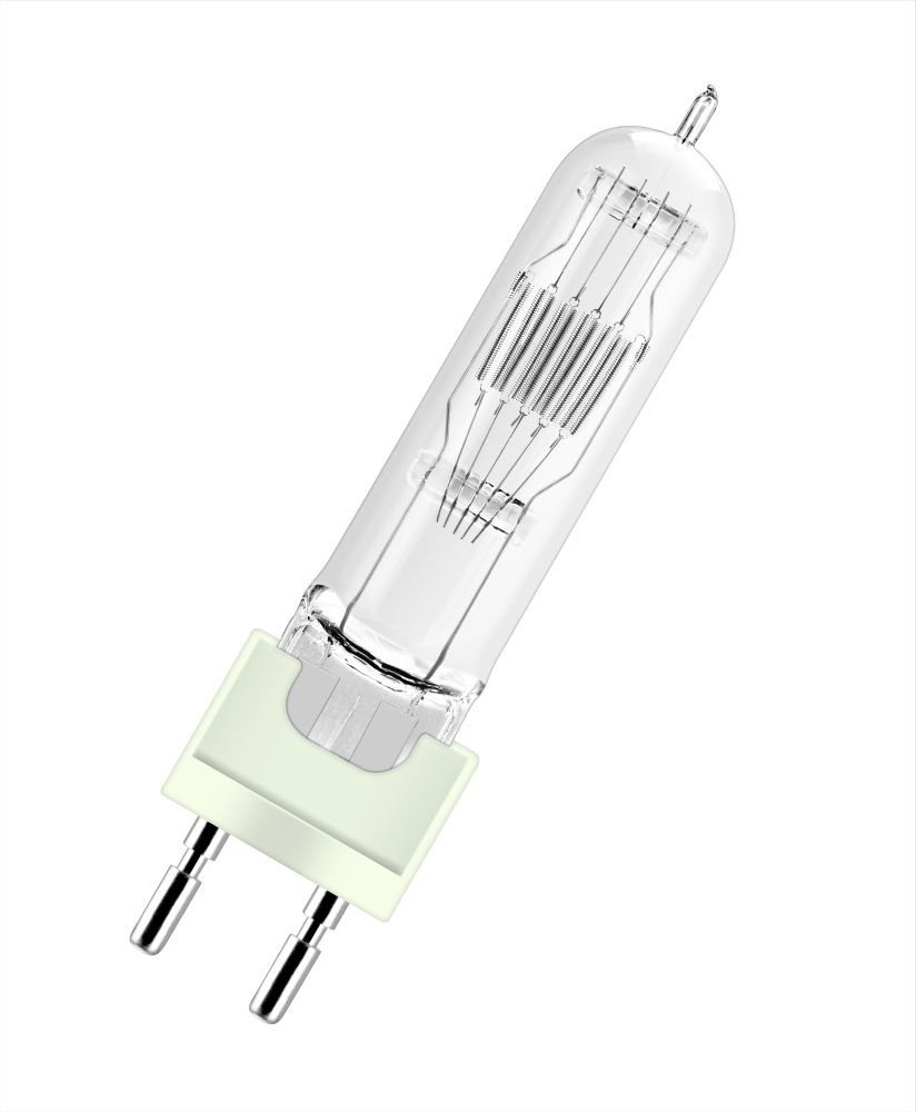 Osram 64796 CP/91 2500 W 230 V Halogène Lampe Studio, Décharge, CP/91 LIF CODE, diamètre : 35 mm, longueur : 175 mm, température