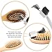 Hair Brush Cleaner, Multi-Function Hair Brush Cleaner Tool Metal Wire Comb Cleaner Rake 2 in 1 Hair Brush Cleaning Tool for Hair and Scurf Cleaning Home Salon Barbershop Usage