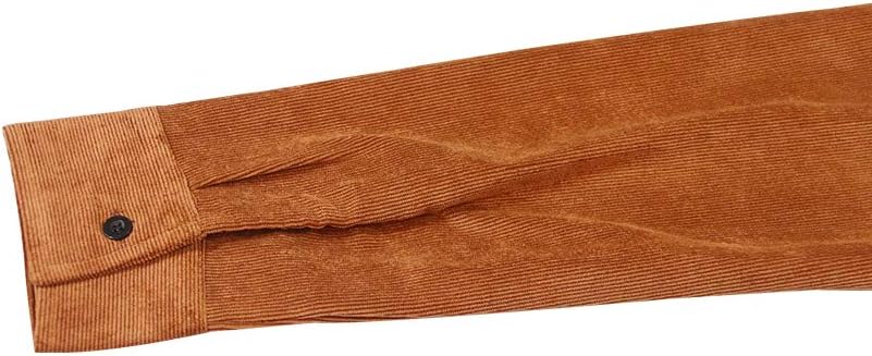 Men's Corduroy Shirt Long Sleeve Button Down Workwear Regular Fit Casual Shirt - Image 4