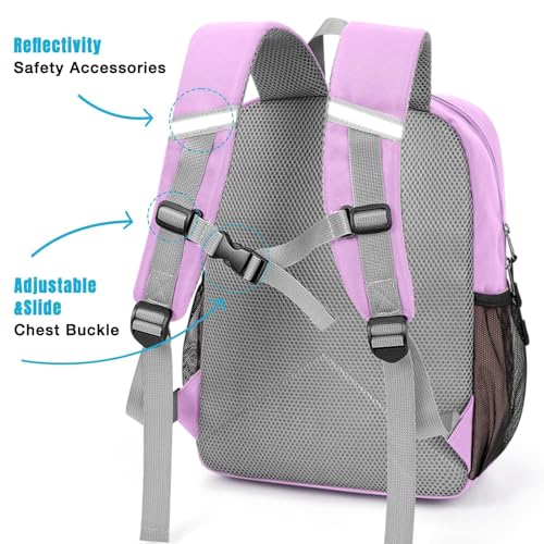Image of STEAMEDBUN Toddler Backpack Boys and Girls, Kids Backpack Boys Girls, Preschool Kindergarten Daycare Travel Small