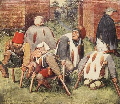 Lienzo pintura vintage de Bruegel para renovar las paredes de su casa con arte clásico