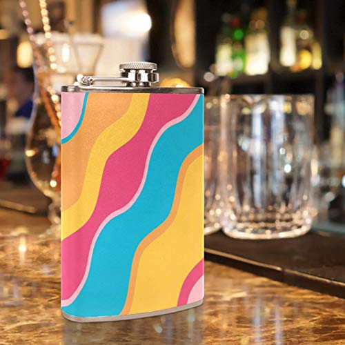Flasque à whisky cadeau idéal avec entonnoir de camping - 7