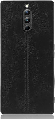 Miniatura 2 de Funda para ZTE Nubia Red Magic 8 Pro, piel sintética retro ultra delgada a prueba de golpes para ZTE Nubia Red Magic 8 Pro+ NX729J Case Negro