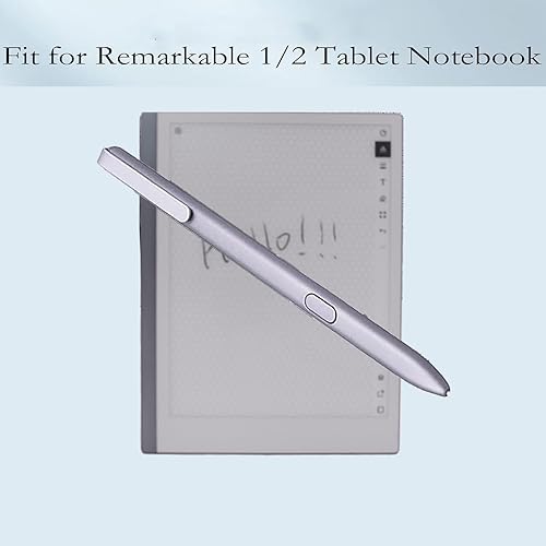 Miniatura 8 de Rotulador negro para notable tablet de 12, repuesto de lápiz capacitivo, no necesita carga, sin configuración, sin borrador integrado, mejora tu