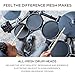 Alesis Turbo Mesh Kit – Electric Drum Set With 100+ Sounds, Quiet Mesh Drum Pads, Drum Sticks, Connection Cables, Drum Lessons