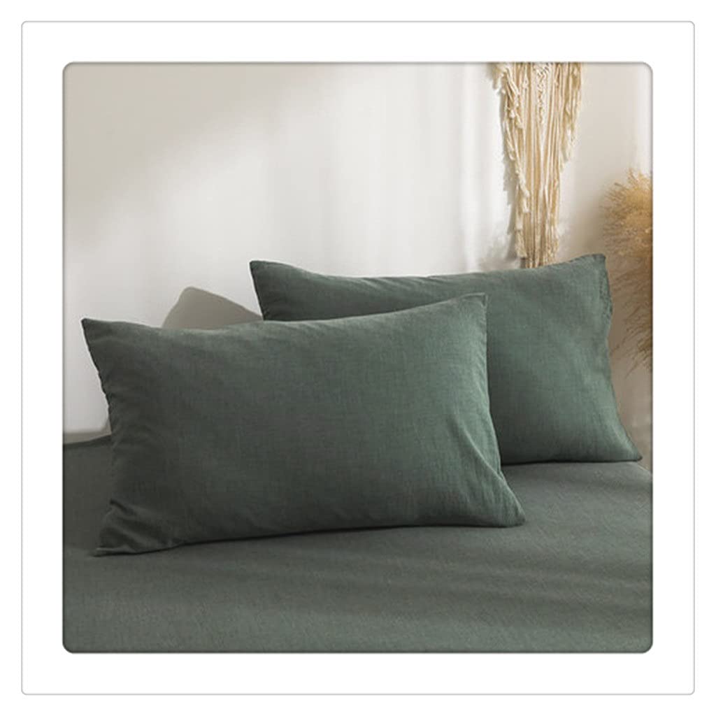 Cotton Color Small Fresh Fashion Pillow Case Standard Size Household Bed Bedding(Style C)