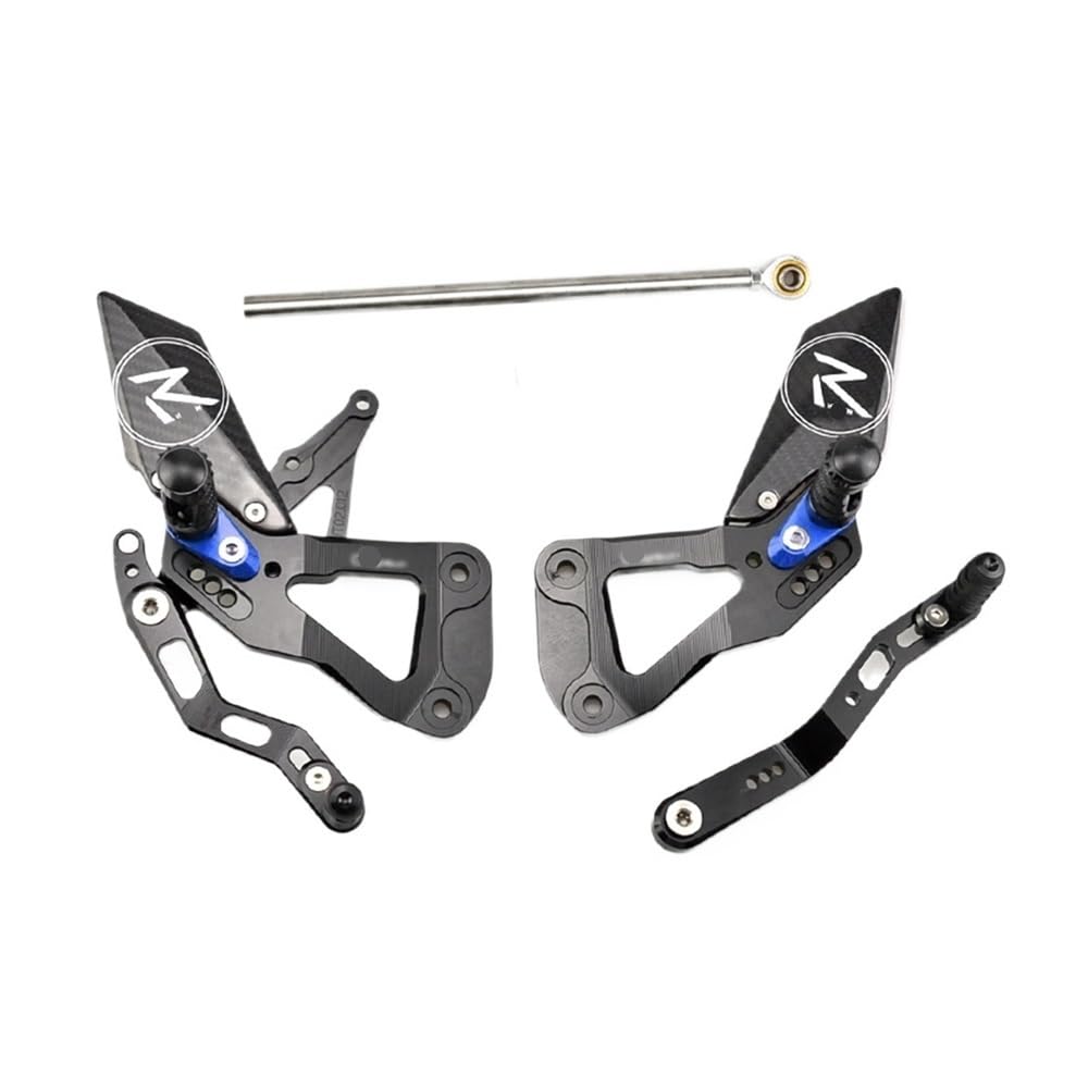 DAGMARA Gear Shifter Levers Kickstart for GSXR 1000 2017-2024 Rear Sets Heighten Pedal Adjustable Rearsets FootPegs Shift Lever Brake Gear