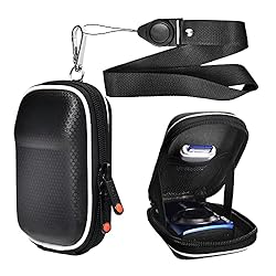 FOSOTO Funda para Cámara Compacta Digital Estuche ...: 【Dimensión】Dimensiones internas: 12 x 7 x 4 cm / 4.7 x 2.7 x 1.5 pulgadas, dimensiones externas: 13.5 x 9 x 4.5cm / 5.3 x 3.5 x 1.7 pulgadas. 【Material】Hecha de EVA dura de primera calidad. Es antigolpe y duradera, lo que puede proporcionar durabilid...