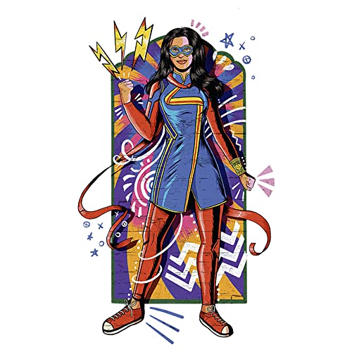 T-shirt Marvel Ms Kamala fille blanc XL : le cadeau parfait pour fan - 2
