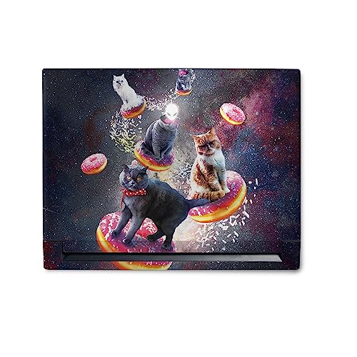 Image of MightySkins Skin Compatible with Alienware M18 R1 (2023) Full Wrap Kit - Cat Donut Galaxy | Protective, Durable, and Unique Vinyl Decal wrap Cover | Easy to Apply & Change Styles | Made in The USA