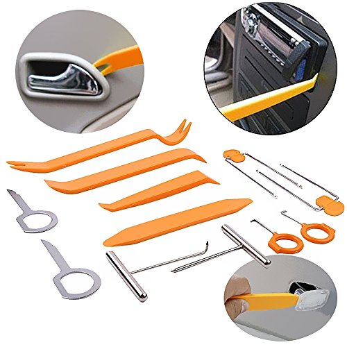 Yorten 12pcs/ set Ferramentas profissionais para carros Ferramenta de acabamento de painel de veícul
