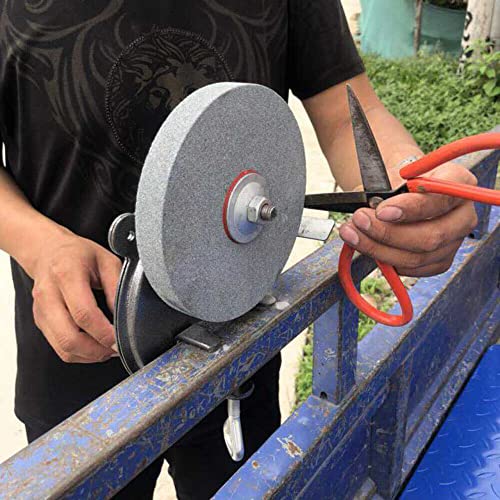 Mannual Hand-Cranking Grinding Machine - Angle Grinder Diy Angle Grinder Stand - Grinder Holder Cutter Support Bracket Holder Cutting Machine, Household Manual Grinder Wheel Tool Iron #TOP1