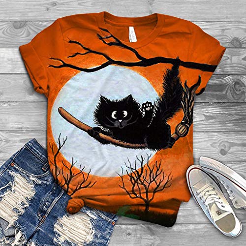レディース ハロウィン ｔシャツ パンプキンTシャツ ハロウ