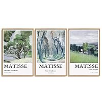 SIGNWIN 3 Piece Framed Canvas Wall Art Flower Canvas Prints Home Artwork Decoration for Living Room,Bedroom - 16