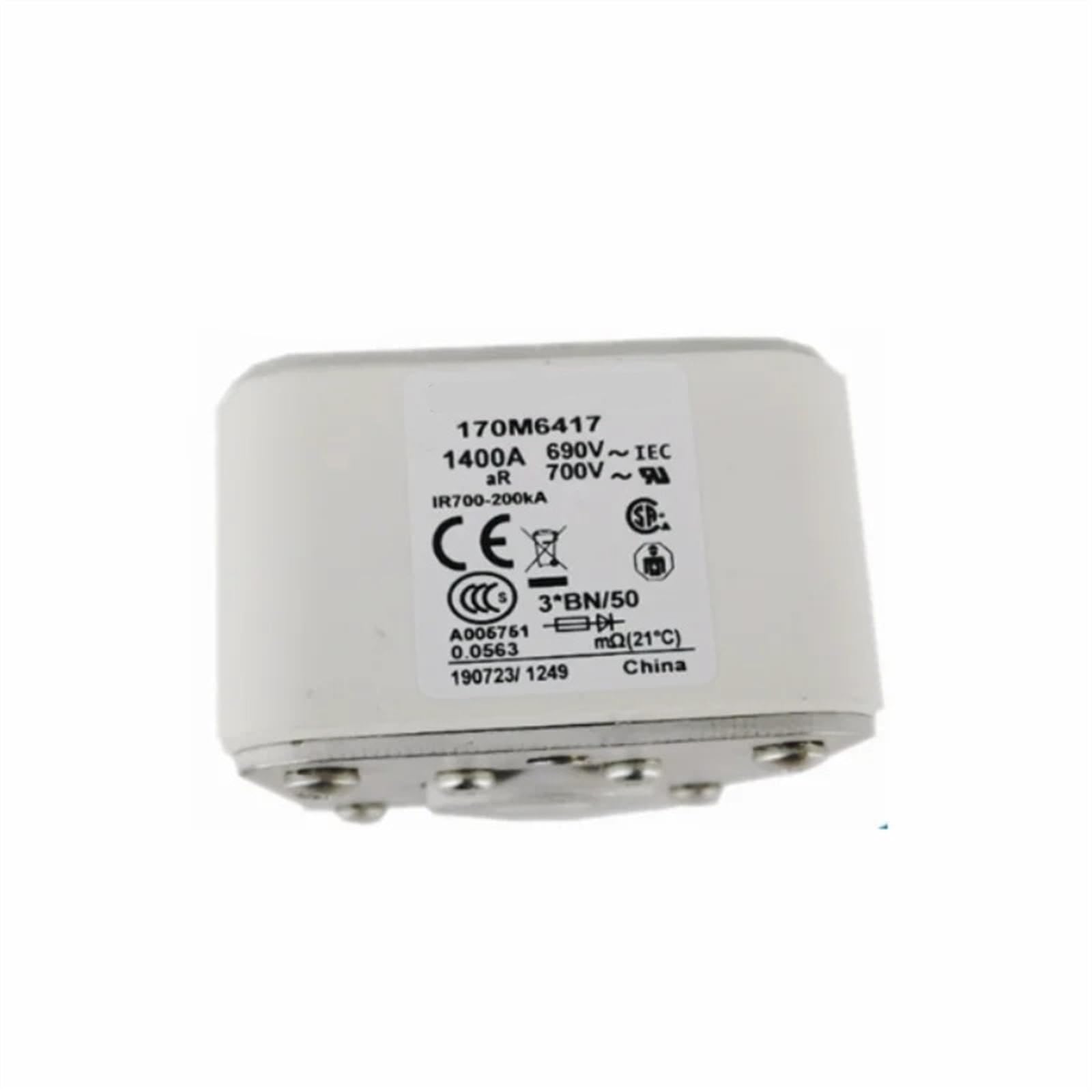 Peqyuacte 5V Low Voltage Fast Fuse 170M6417 170M6418 170M6419(170M6419)