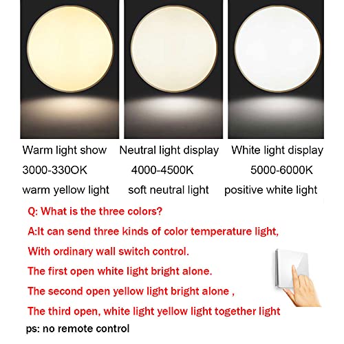 Plafonnier LED moderne 42W à intensité variable blanc froid 6000K - 6