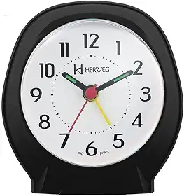 Despertador Quartz Preto