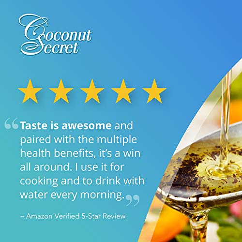 Coconut Secret Raw Coconut Vinegar (2 Pack) - 12.7 fl oz - Rich in Vitamins & Amino Acids - Organic, Vegan, Non-GMO, Gluten-Free, Kosher - Keto, Paleo, Whole 30 - 48 Total Servings
