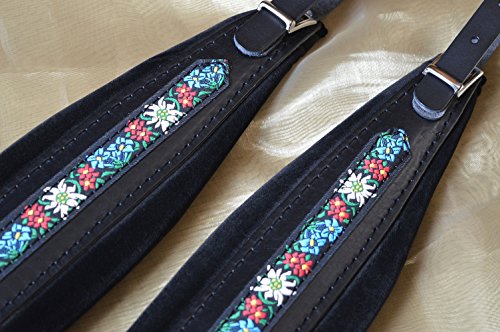 Gurte für Akkordeon Akkordeongurte Akkordeonriemen FOLK 8 CM DELUXE 100% italienische Produktion