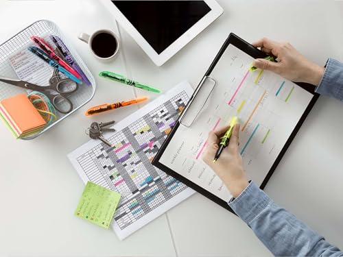 PILOT FriXion Light, Radierbarer Textmarker, (Neongelb), 1 stück (3er Pack)