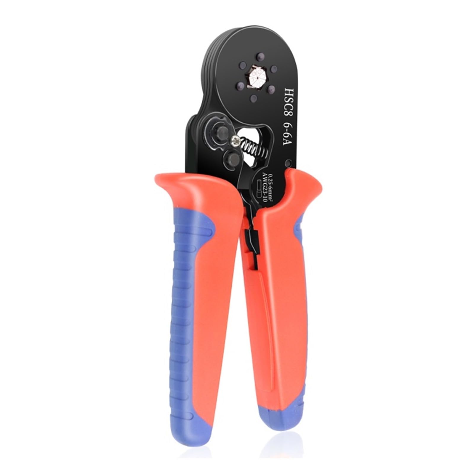 Cvjdfhre One Color Crimper， Crimping Tool Pliers Ferrule Sleeves Tubular Terminal Tools Hsc8 6-4A/6-6A/16-6 Wire Crimper Household Electrical Sets