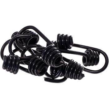 10 Pack Hook /& Bush to suit 8mm Elastic Cords // Shock Cord Bunji Hooks