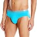 Calvin Klein Men's Magnetic Micro Hip Brief, Blue Atoll, Large