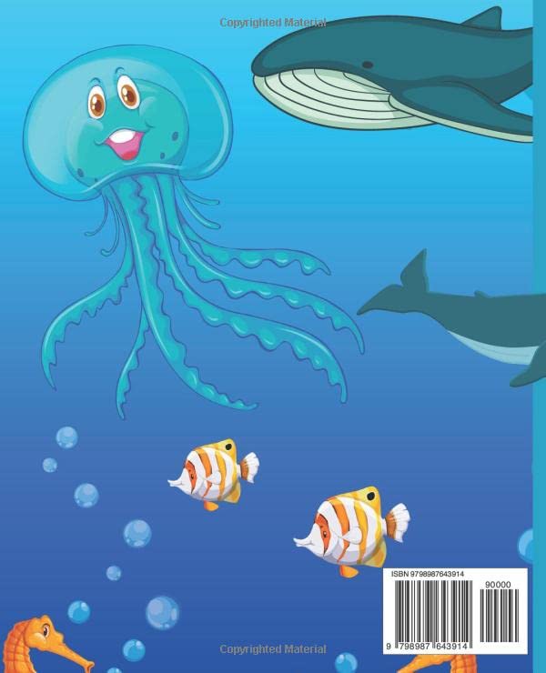 Miniatura 2 de My Animal Place! Sea Animal Life! Composition Notebook Journal for Kids 115 pages, 7.5 x 9.25