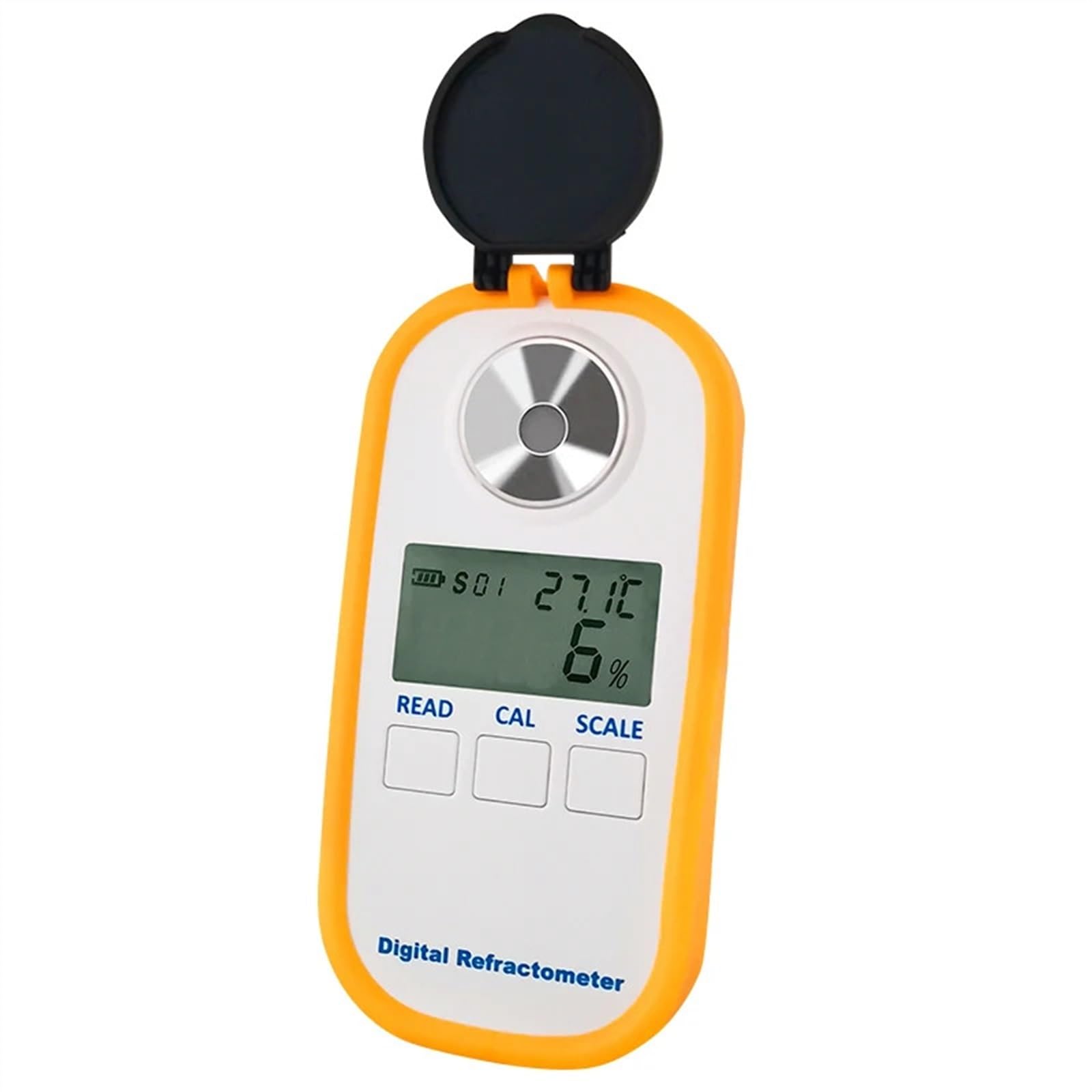 Probador de cerveza automático 2 en 1 0-50%, autorrefractómetro, equipo optometría, densímetro for, mosto, SG, elaboración, contención azúcar Brix