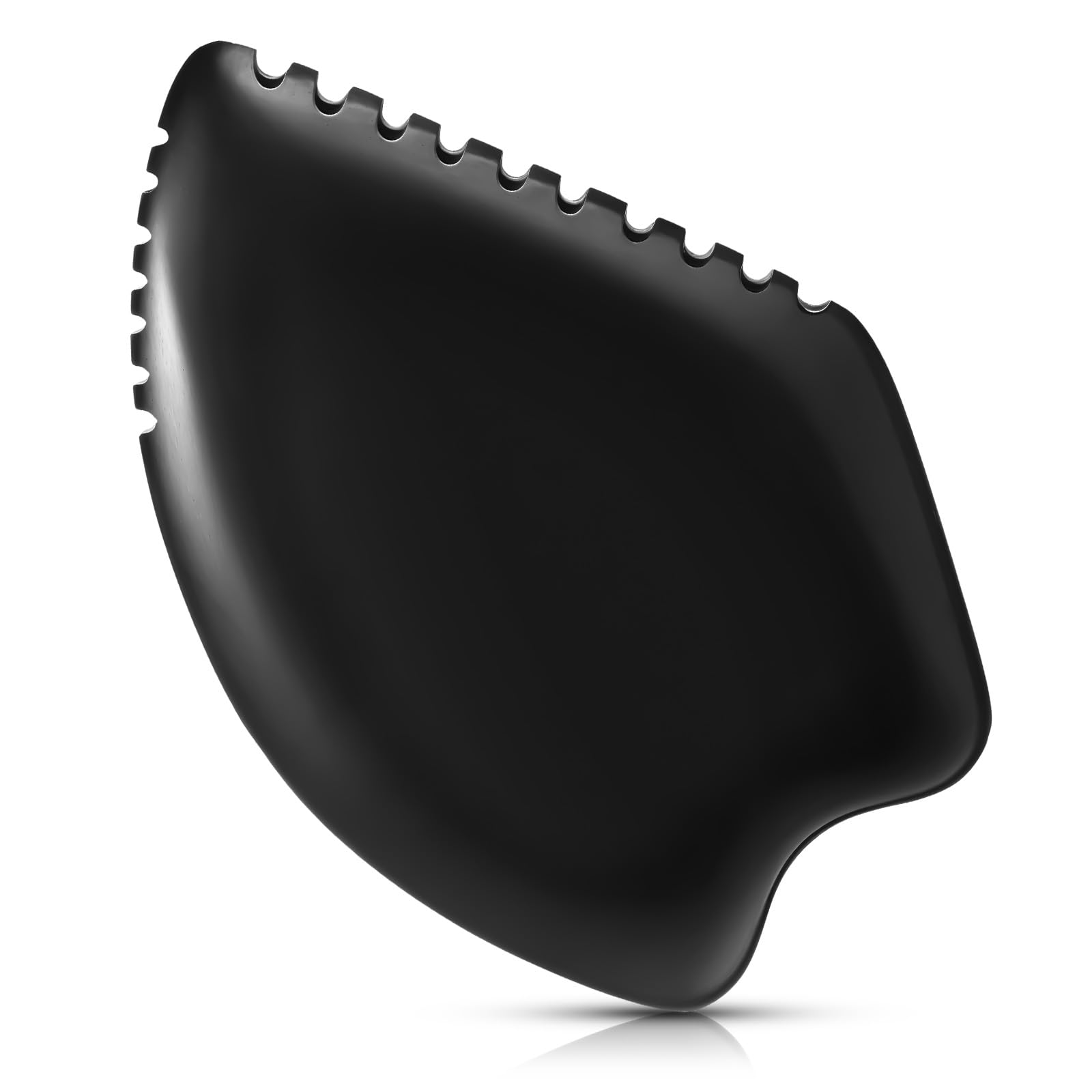 Gua Sha Facial Tools, Natural Bian Stone Gua Sha Jade Scraping Massage Tool, Lymphatic Drainage Face Sculpting Tool, Body Gua Sha Stone with Comb for Neck/Shoulder/Back/Leg