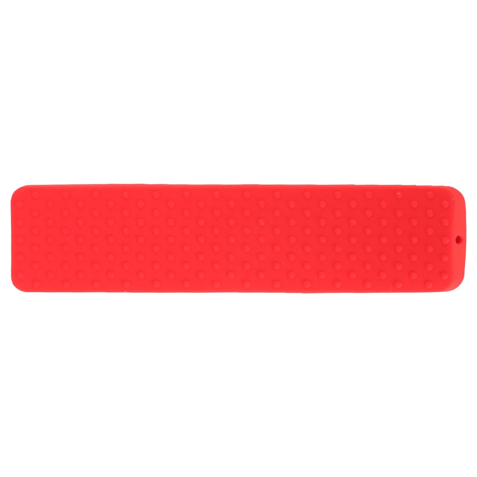 Cover per Telecomando in Silicone Antiscivolo per TV Stick 4K - Custodia Protettiva Antiurto con Cordino - Materiale Lavabile, Accesso Completo Ai Pulsanti (Insieme rosso)