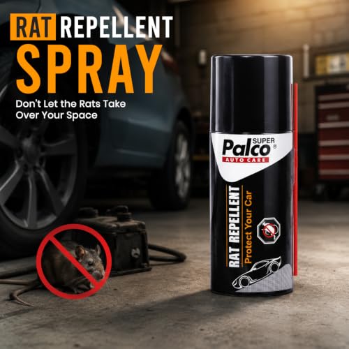 Image of PALCO Rat Repellent Spray for Car 150ml Rodent Repellent, Car Rat Protector