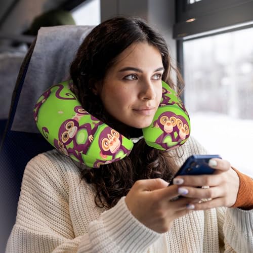 Almohada de poliéster negra para cuello y hombros miniatura 6