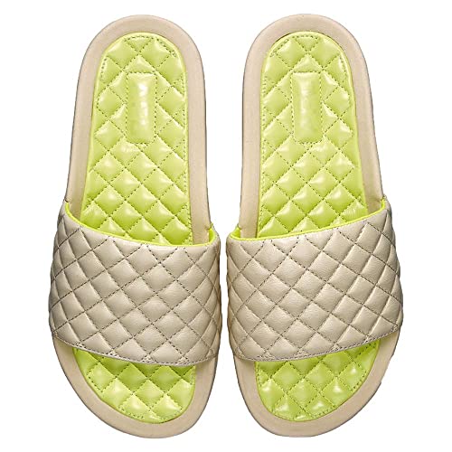 APL Athletic Propulsion Labs Men's Lusso Slide, Beach/Energy, 122