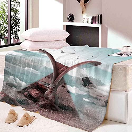 Couverture canapé lit microfibre pour des soirées cocooning - 3