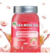 VPKIN Sea Moss Gel,Irish Organic Raw Seamoss Gel Made with Real Fresh Fruit,Immune and Digestive ...