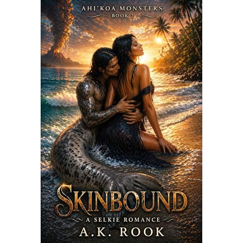 Skinbound Audiolibro Por A.K. Rook arte de portada