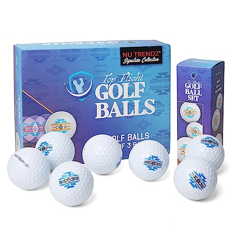 NU TRENDZ Golf Bal, Golf Ball for Distance and Control,1 Dozen (12 Balls)