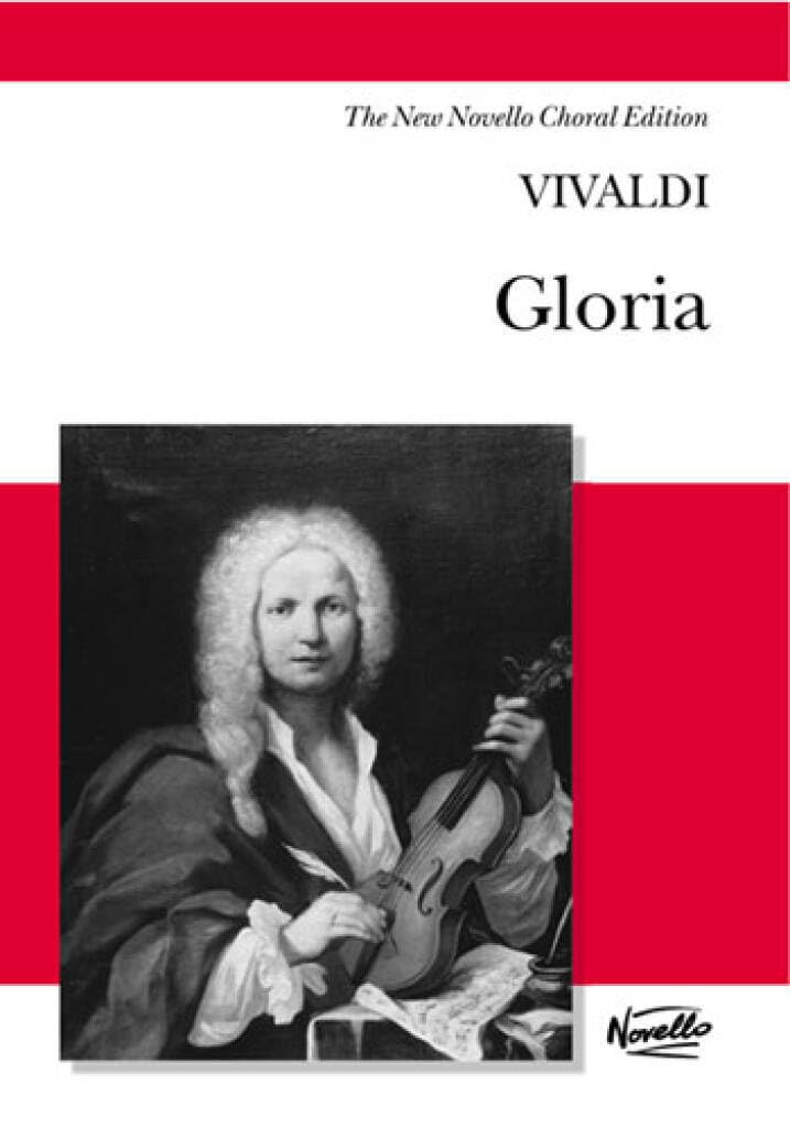 Antonio Vivaldi - Gloria | Classical Choral and Vocal Score Sheet Music Book for Soprano Alto Soloists Chorus and Orchestra | Intermediate Sacred Repertoire for Concert and Study Performance Edition