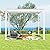 Domi 10' x 10' Louvered Pergola, Outdoor Aluminum Pergola with Adjustable Galvanized Steel Roof & Efficient Drainage System, Rainproof Pergola for Patio, Garden, and Backyard, White