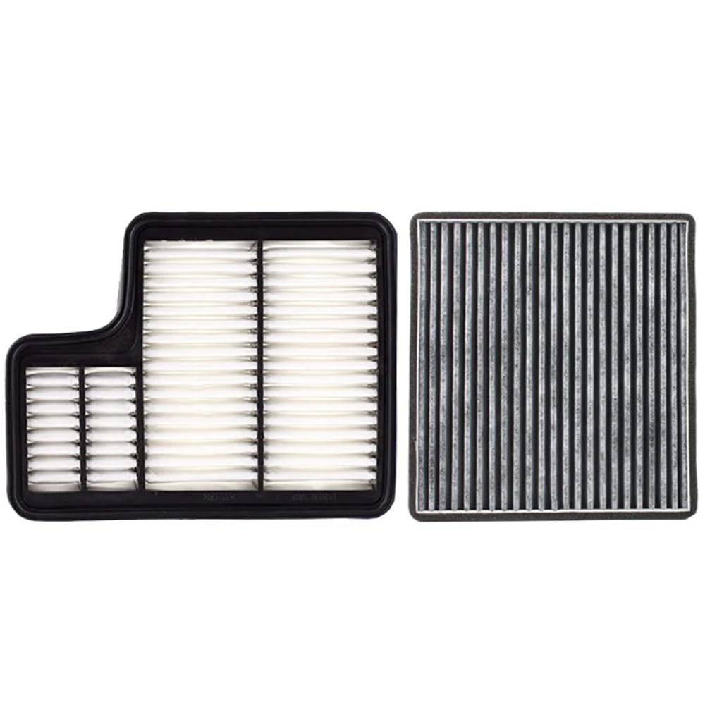 Filtr Powietrza Kabinowego dla Dongfeng 580 1.8L 2019, 2 szt. Filtr powietrza samochodowego Filtr kabinowy DFFG3356/1109120-SA02