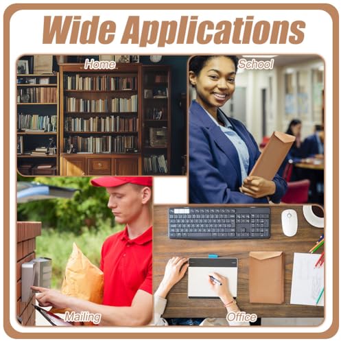 Enveloppes kraft A3 WEBEEDY à scratch pour protéger vos grands documents sans les plier