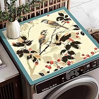 Odot Waschmaschinenauflage rutschfest, 3D-Blumenvogel Waschmaschine  Abdeckung Universal Saugfhig Schnelltrocknend Waschmaschinen Auflage  Waschmaschinenabdeckung (Bambus,50x60cm) : Amazon.de: Elektro-Grogerte