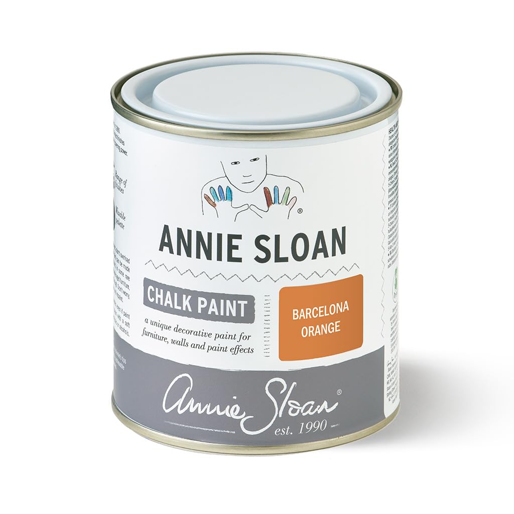Annie Sloan Barcelona Orange Chalk Paint 500 Ml Furniture Paint Size 1