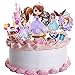 Princesa Sofia Cake Topper - YUESEN 11 piezas Sofia Decoración Torta Cupcake Niños Juguetes Baby Shower Fiesta de cumpleaños Pastel Decoración Suministros