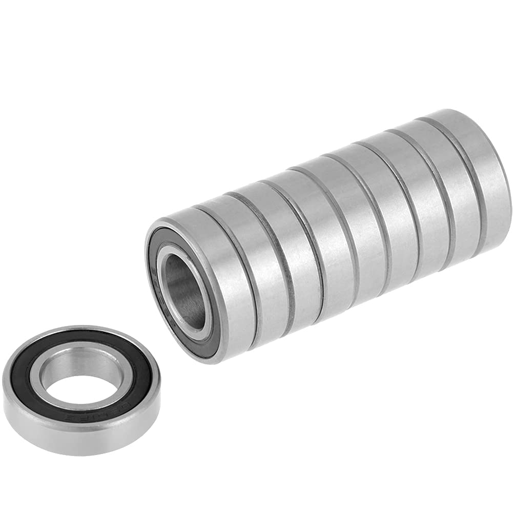 6901-2RS Rubber Sealed Deep Groove Ball Bearing, 10Pcs 6901-2RS